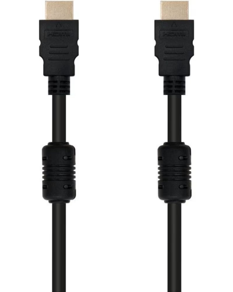 NANO CABLE Cable HDMI 1 4 Nanocable 10 15 1802- HDMI Macho - HDMI Macho- 1 8m- Negro