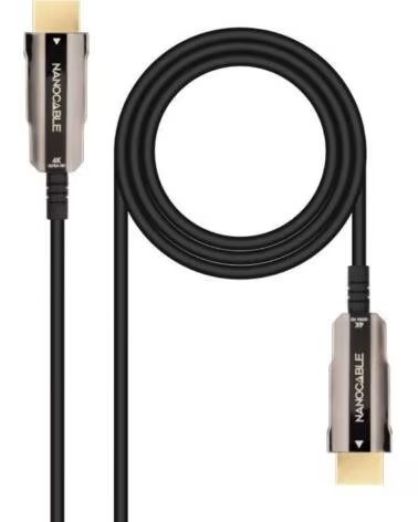 NANO CABLE Cable HDMI 2 0 4K Nanocable 10 15 2010- HDMI Macho - HDMI Macho- 10m- Negro
