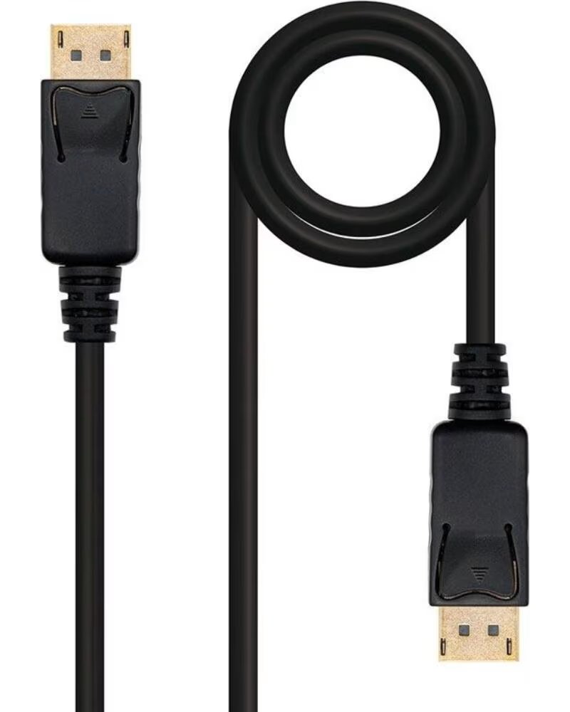 NANO CABLE Cable DisplayPort 1 2 4K Nanocable 10 15 2302- DisplayPort Macho - DisplayPort Macho- 2m- Negro