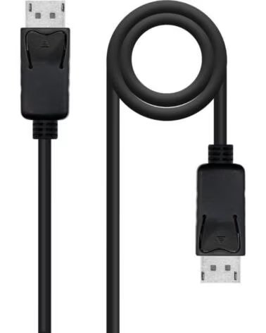 NANO CABLE Cable DisplayPort Nanocable 10 15 2702- DisplayPort Macho - DisplayPort Macho- 2m- Negro