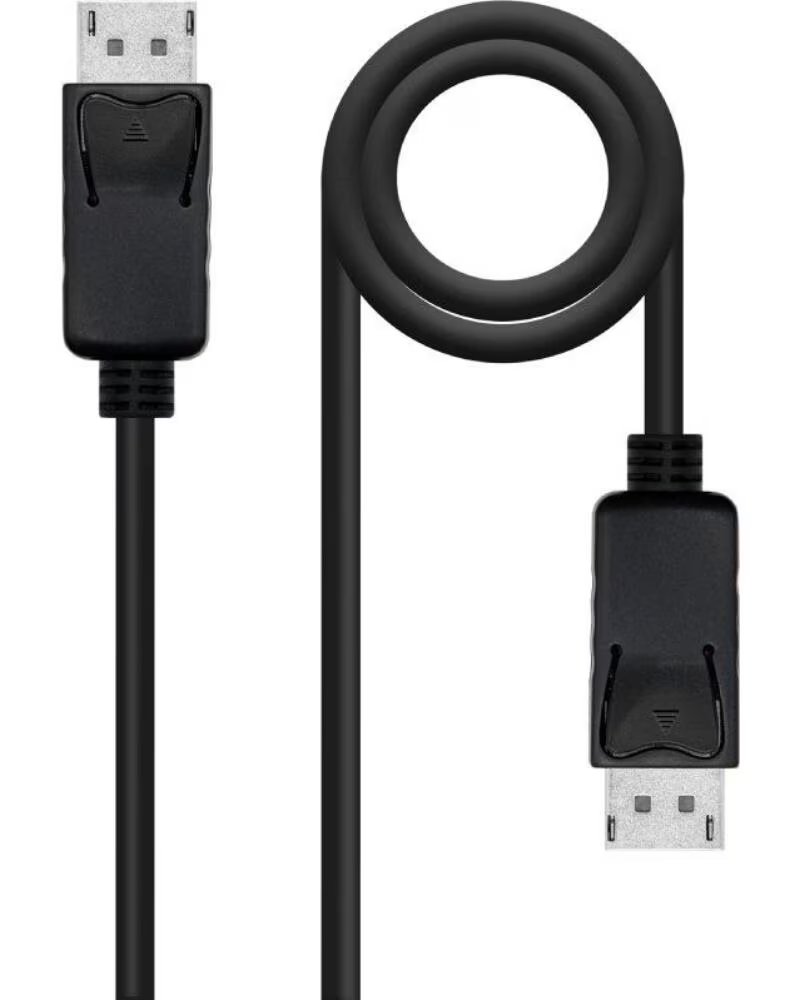 NANO CABLE Cable DisplayPort Nanocable 10 15 2701-L150- DisplayPort Macho - DisplayPort Macho- 1 5m- Negro