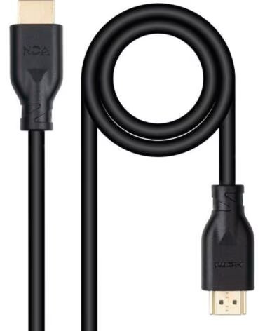 NANO CABLE Cable HDMI 2 0 4K CCS Nanocable 10 15 3902- HDMI Macho - HDMI Macho- 2m- Negro