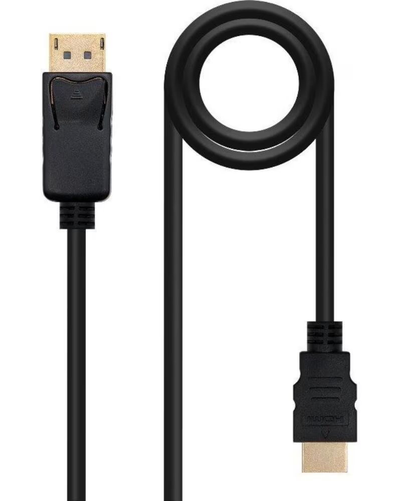 NANO CABLE Cable Conversor Nanocable 10 15 4303- DisplayPort Macho - HDMI Macho- 3m- Negro