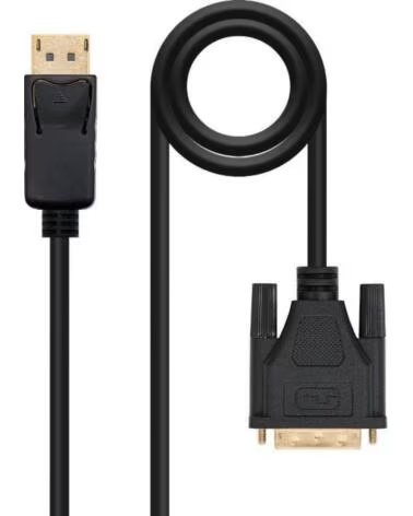 NANO CABLE Cable Conversor Nanocable 10 15 4502- DisplayPort Macho - DVI Macho- 2m- Negro