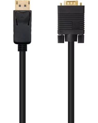 NANO CABLE CAVO CONVERTITORE NANOCABLE 10154401 DISPLAYPORT A VGA, 1M, NERO