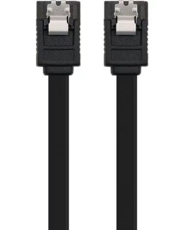 NANO CABLE Cable SATA III Nanocable 10 18 1001-BK- 50cm- Negro