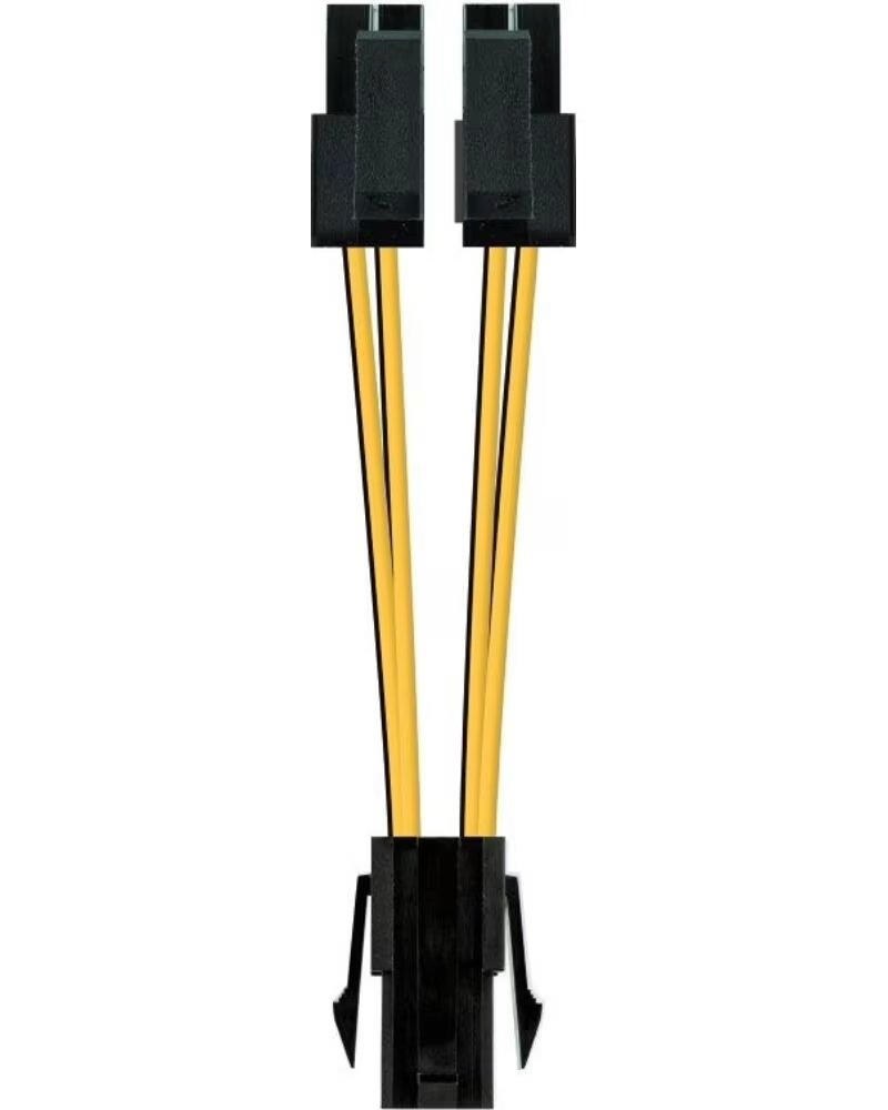 NANO CABLE Cable de Alimentacion Microprocesador Nanocable 10 19 1401- Molex -44 PIN Macho - Molex 4 PIN Hembra- 15cm