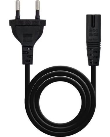 NANO CABLE Cable Alimentacion Forma 8 Nanocable 10 22 0402- CEE7-16 Macho - C7 Hembra- 1 5m- Negro