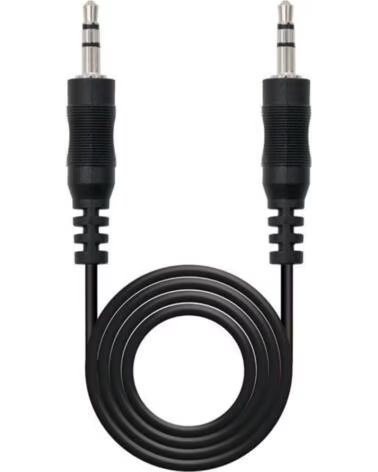 NANO CABLE Cable Estereo Nanocable 10 24 0103- Jack 3 5 Macho - Jack 3 5 Macho- 3m- Negro