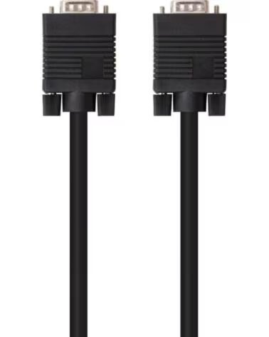 NANO CABLE Cable svga hdb15 nanocable 1 8m - macho - macho - negro