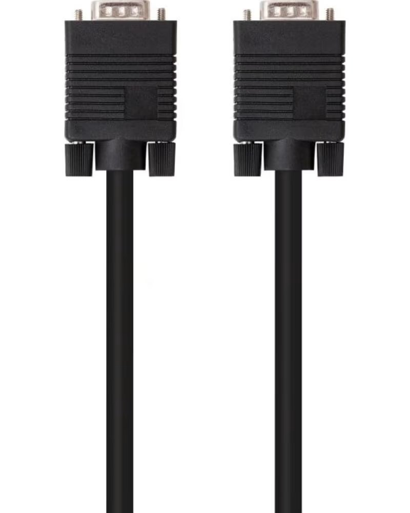 NANO CABLE Cable svga hdb15 nanocable 1 8m - macho - macho - negro