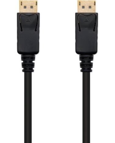 NANO CABLE Cable DisplayPort 1 2 4K Nanocable 10 15 2300- DisplayPort Macho - DisplayPort Macho- 50cm- Negro