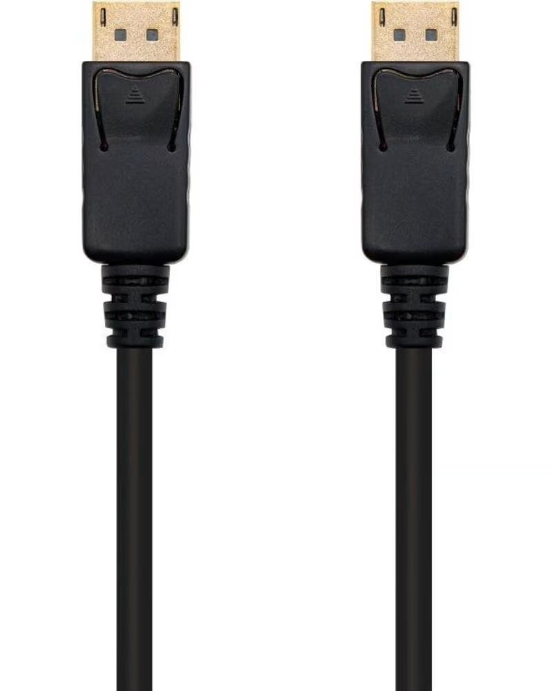 NANO CABLE Cable DisplayPort 1 2 4K Nanocable 10 15 2300- DisplayPort Macho - DisplayPort Macho- 50cm- Negro