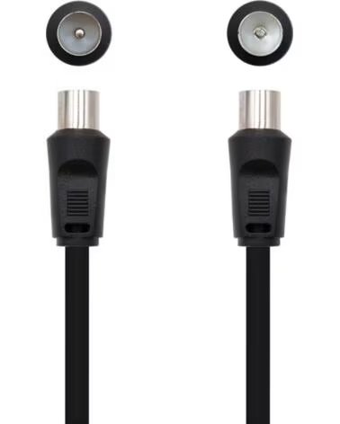 NANO CABLE Cable de Antena TV Nanocable 10 26 0202- 3C-2V Macho - 3C-2V Hembra