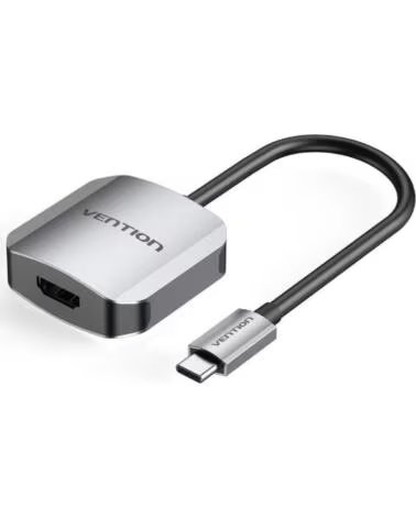 VENTION Conversor TDEHB- USB Tipo-C Macho - HDMI Hembra- 15cm- Plata