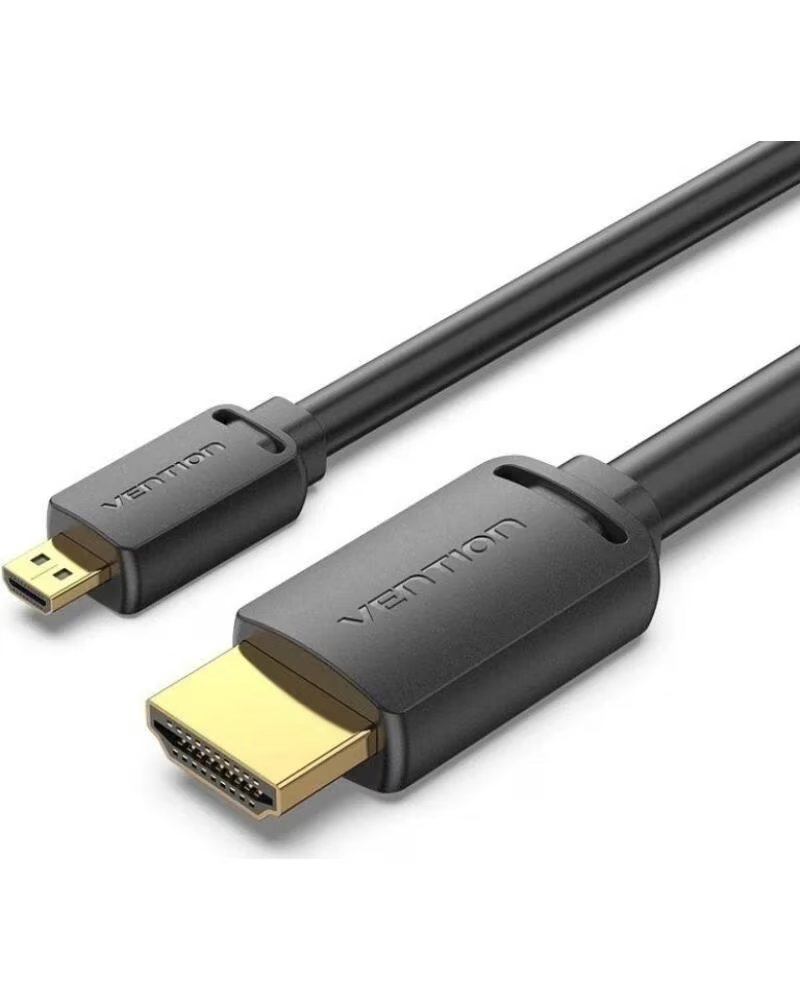 VENTION Cable Micro HDMI 2 0 4K AGIBH- HDMI Macho - Micro HDMI Macho- 2m- Negro
