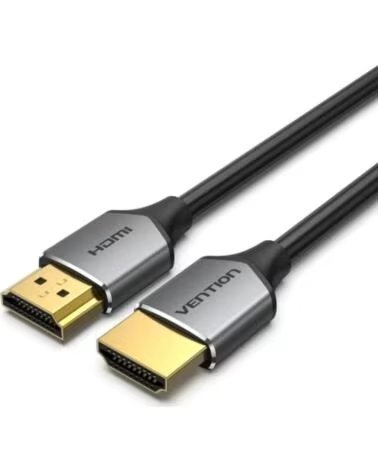 VENTION Cable HDMI 2 0 4K ALEHG- HDMI Macho - HDMI Macho- 1 5m- Gris