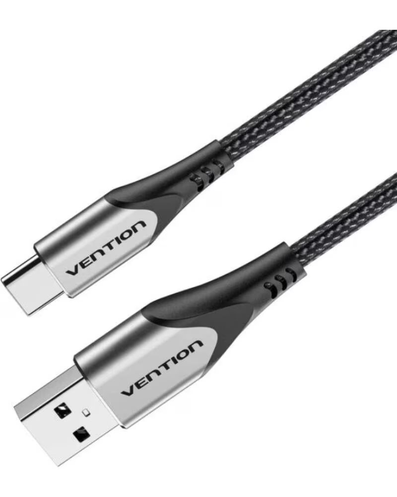 VENTION Cable USB 2 0 Tipo-C CODHF- USB Macho - USB Tipo-C Macho- 480Mbps- 1m- Gris