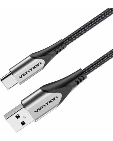 VENTION Cable USB 2 0 Tipo-C CODHH- USB Macho - USB Tipo-C Macho- 480Mbps- 2m- Gris