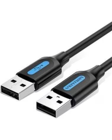 VENTION Cable USB 2 0 COJBI- USB Macho - USB Macho- 480Mbps- 3m- Negro