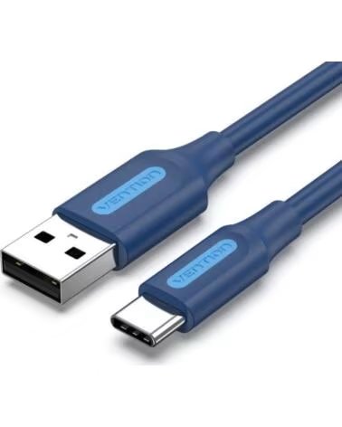 VENTION Cable USB 2 0 Tipo-C COKLH- USB Tipo-C Macho - USB Macho- 480Mbps- 2m- Azul