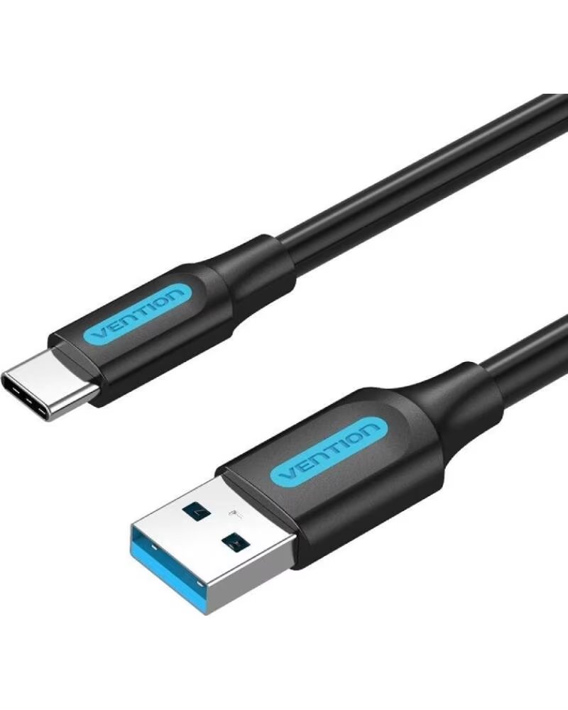 VENTION Cable USB 3 0 Tipo-C COZBC- USB Macho - USB Tipo-C Macho- 5Gbps- 25cm- Negro