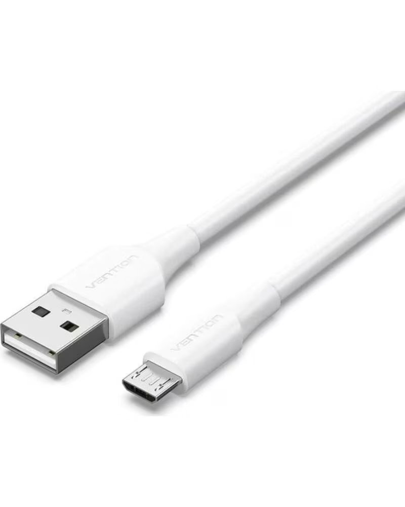 VENTION Cable USB 2 0 CTIWG- USB Macho - MicroUSB Macho- Hasta 60W- 480Mbps- 1 5m- Blanco