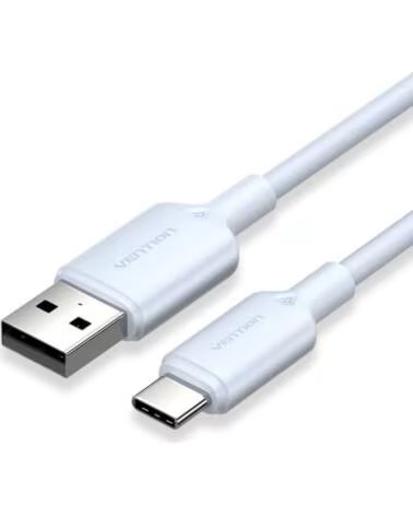 VENTION Cable USB 2 0 Tipo-C CTQLF- USB Tipo-C Macho - USB Macho- Hasta 60W- 480Mbps- 1m- Azul