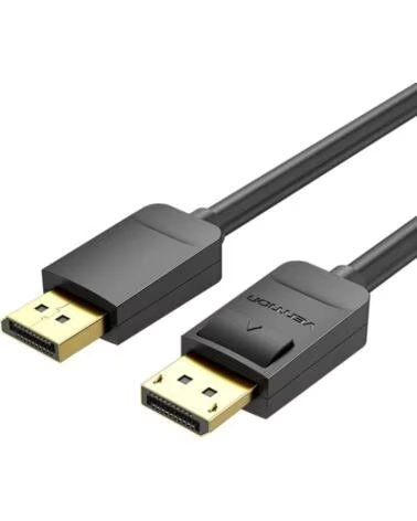 VENTION Cable Displayport 1 2 4K HACBJ- Displayport Macho - Displayport Macho- 5m- Negro