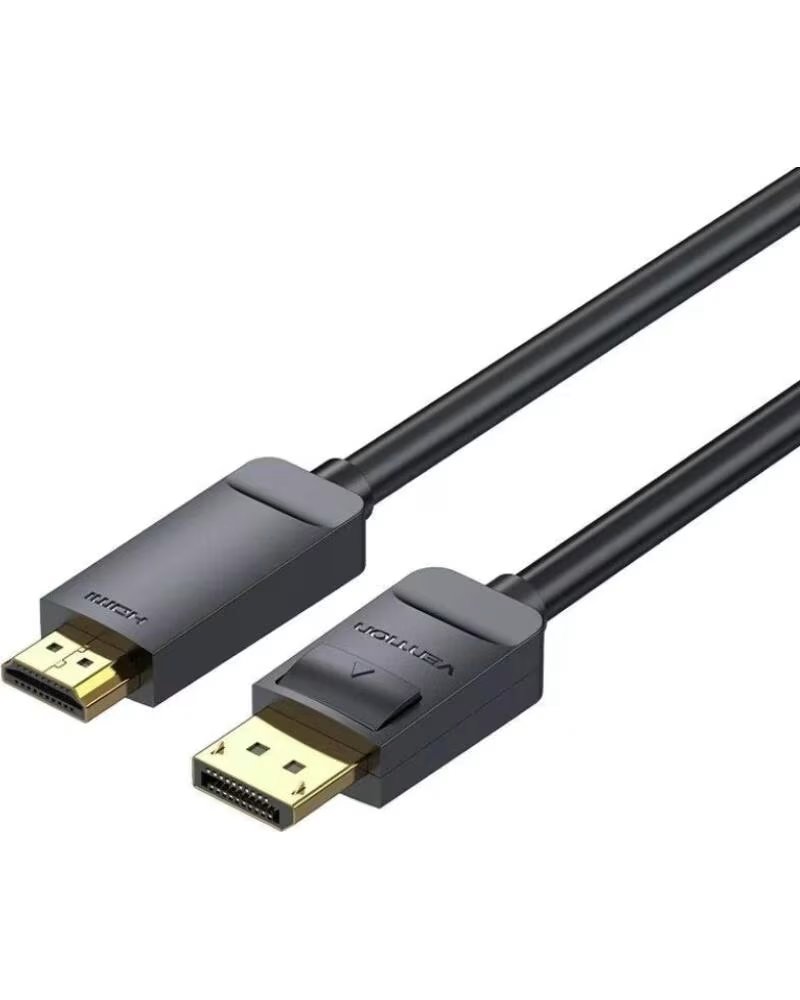 VENTION Cable Conversor HAGBI- DisplayPort Macho - HDMI 4K Macho- 3m- Negro