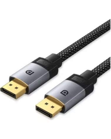 VENTION Cable DisplayPort 2 1 16K HGBHI- DisplayPort Macho - DisplayPort Macho- 3m- Gris