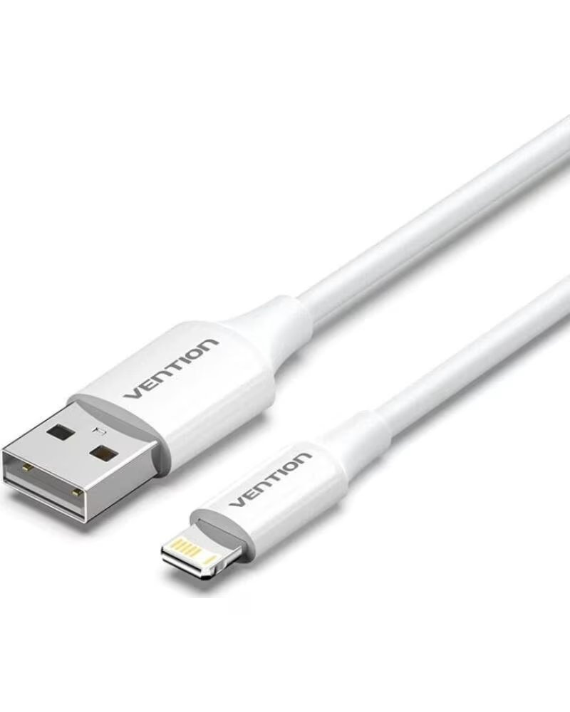 VENTION Cable USB 2 0 Lightning LAIWF- USB Macho - Lightning Macho- 480Mbps- 1m- Blanco