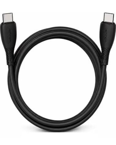 VENTION Cable USB 2 0 Tipo-C TRVBH- USB Tipo-C Macho - USB Tipo-C Macho- Hasta 60W- 480Mbps- 2m- Negro