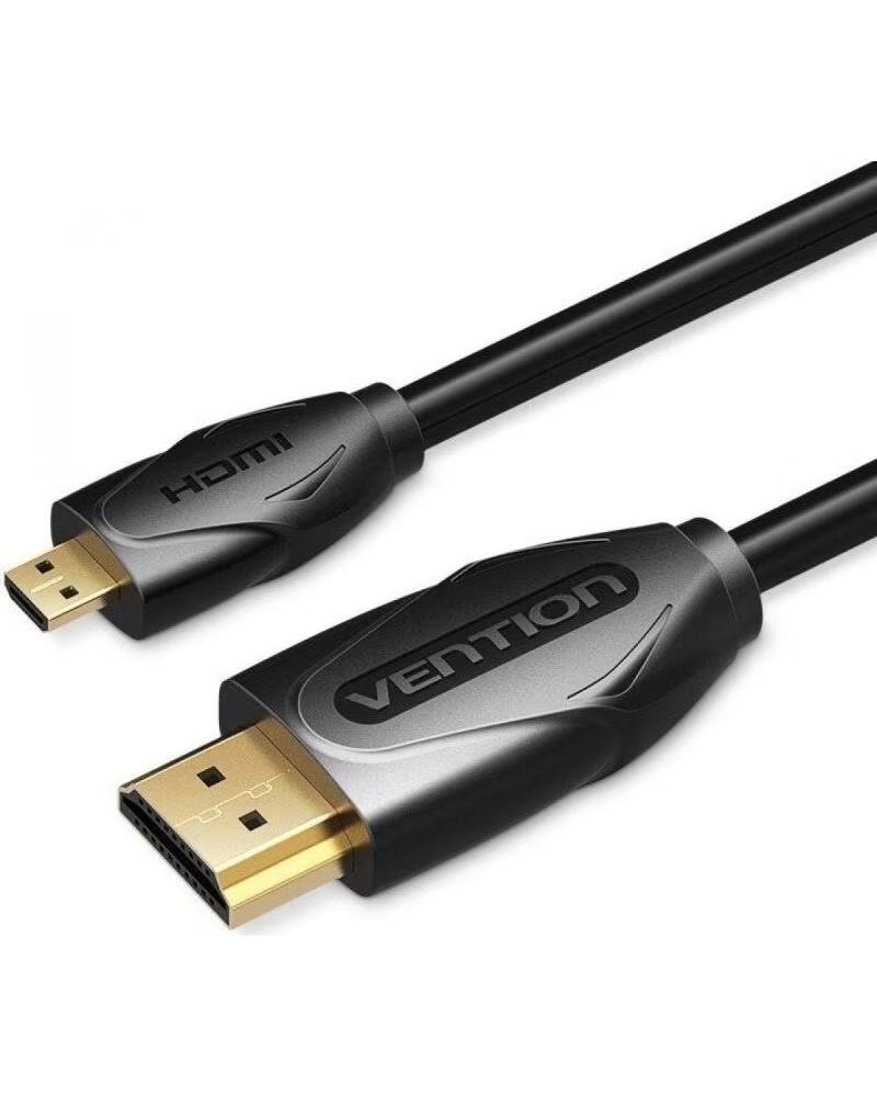 VENTION Cable HDMI VAA-D03-B150- HDMI Macho - Micro HDMI Macho- 1 5m- Negro