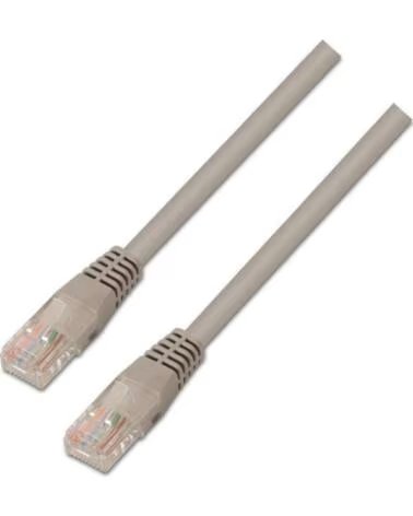AISENS Cable de Red RJ45 UTP A133-0176 Cat 5e- 50cm- Gris