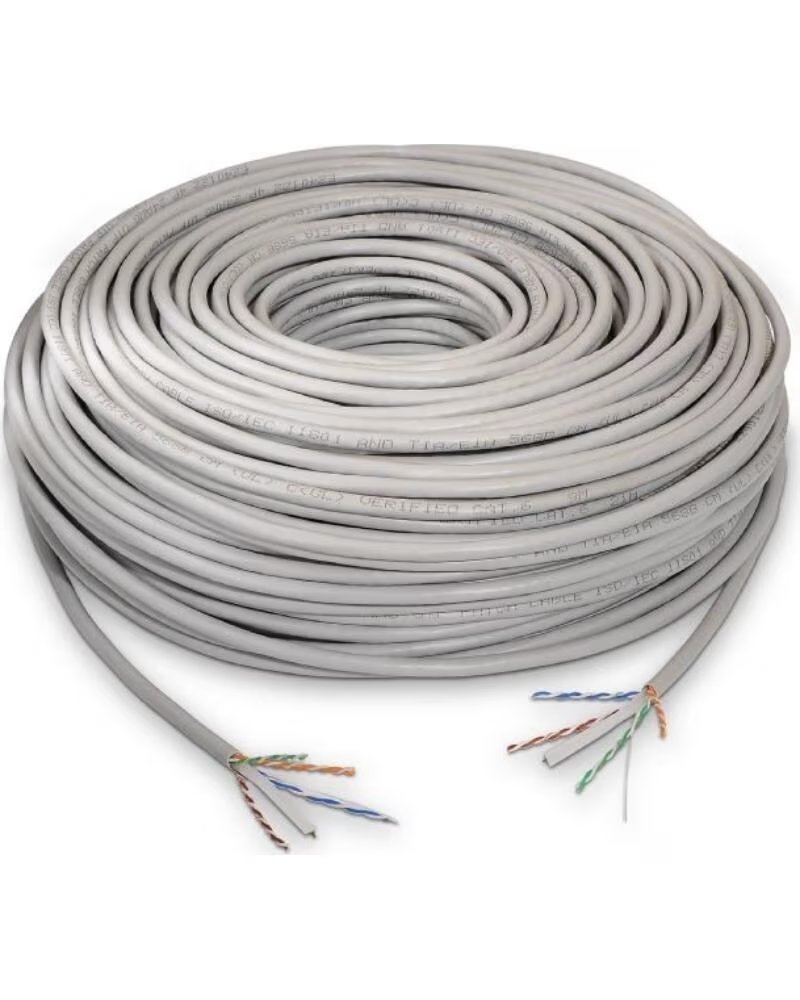 AISENS Bobina de Cable RJ45 UTP A135-0262 Cat 6- 305m- Gris