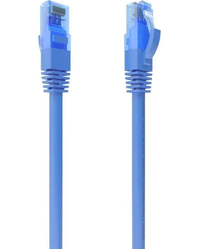 AISENS Cable de Red RJ45 AWG26 CCA UTP A135-0798 Cat 6- 75cm- Azul