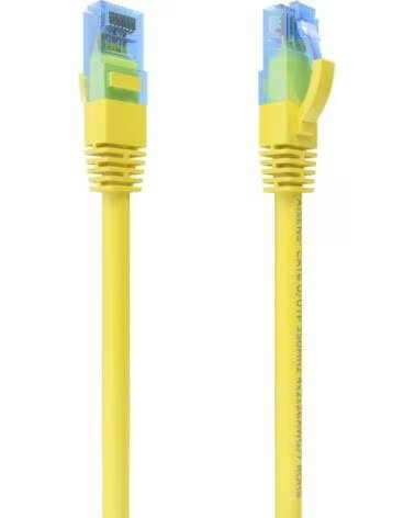 AISENS Cable de Red RJ45 AWG26 CCA UTP A135-0829 Cat 6- 25cm- Amarillo