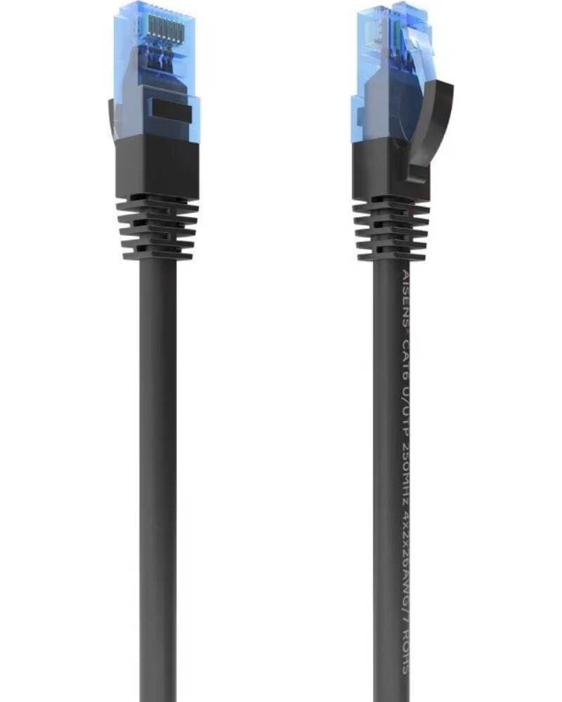 AISENS CABO DE REDE RJ45 CAT 6 UTP AWG26 CCA 50CM - A135-0841