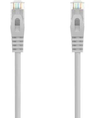 AISENS Cable de Red RJ45 AWG24 UTP A145-0553 Cat 6A- LSZH- 30cm- Gris