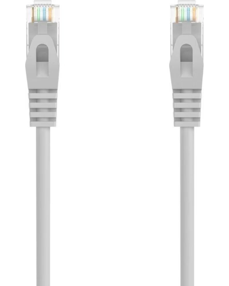AISENS Cable de Red RJ45 AWG24 UTP A145-0554 Cat 6A- LSZH- 1 5m- Gris