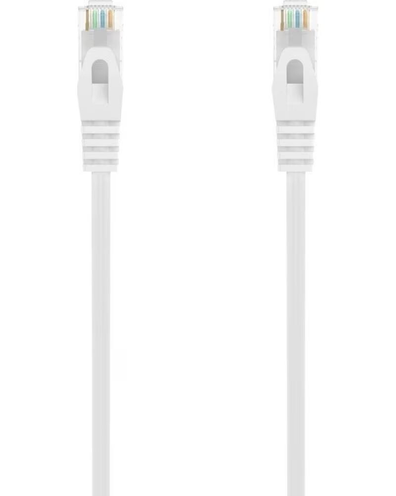 AISENS Cable de Red RJ45 AWG24 UTP A145-0591 Cat 6A- LSZH- 25cm- Blanco