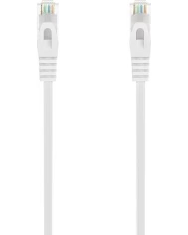 AISENS Cable de Red RJ45 AWG24 UTP A145-0593 Cat 6A- LSZH- 50cm- Blanco