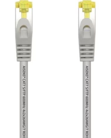 AISENS Cable de Red RJ45 S-FTP A146-0332 Cat 7- 25cm- Gris
