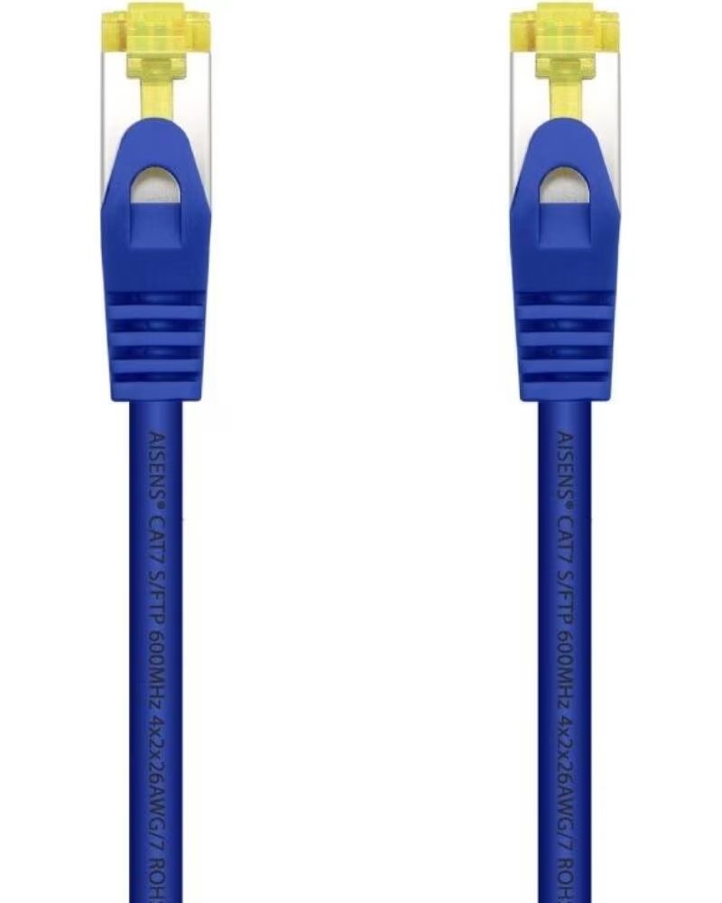 AISENS Cable de Red RJ45 SFTP A146-0477 Cat 7- 50cm- Azul