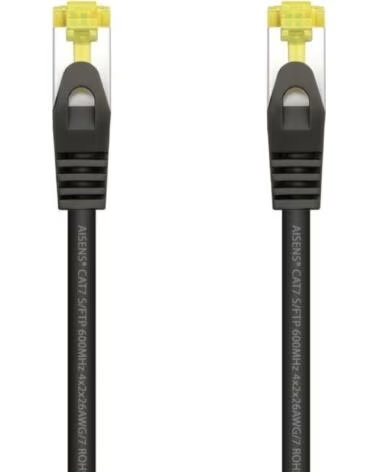 AISENS Cable de Red RJ45 SFTP A146-0486 Cat 7- 1m- Negro