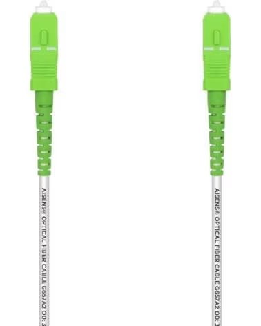 AISENS Cable de Fibra Optica G657A2 3 0 A152-0494- LSZH- 2m- Blanco