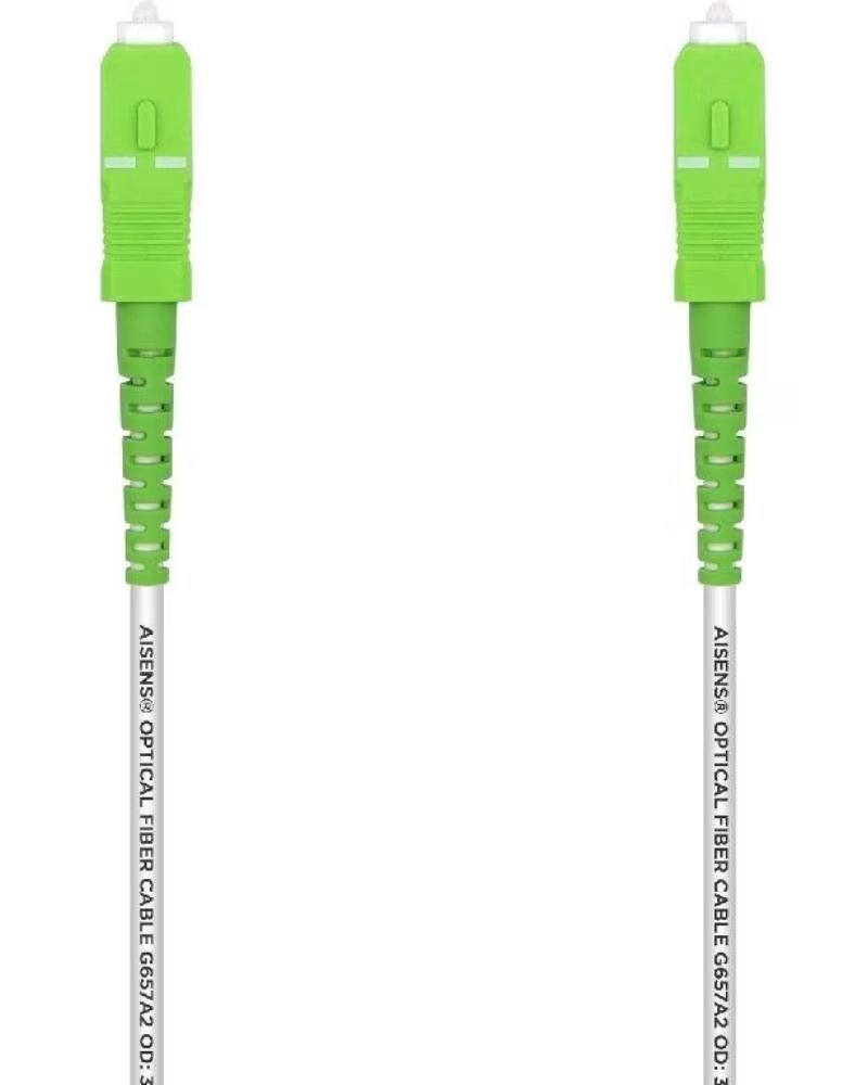 AISENS Cable de Fibra Optica G657A2 3 0 A152-0494- LSZH- 2m- Blanco