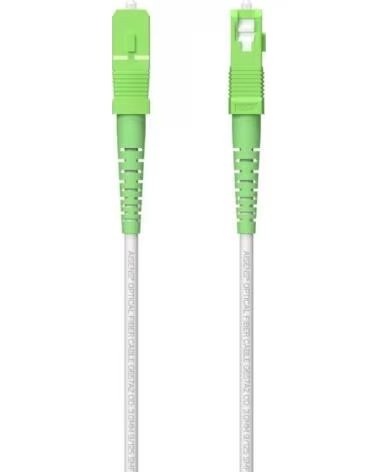 AISENS Cable de Fibra Optica G657A2 3 0 9-125 SMF A152-0616- LSZH- 80m- Blanco