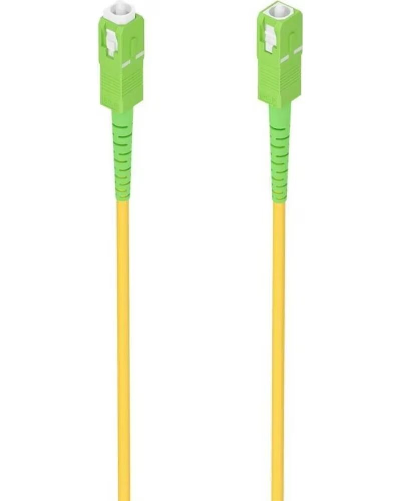 AISENS Cable de Fibra Optica G657A2 3 0 9-125 SMF A152-0984- LSZH- 10m- Amarillo